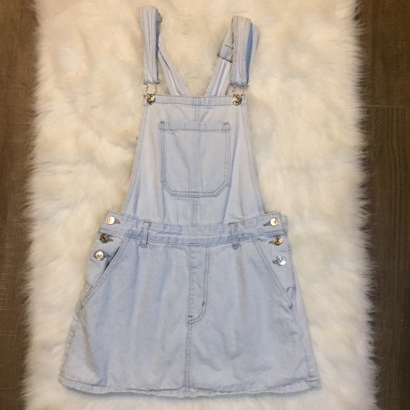 Forever 21 Dresses & Skirts - 2/$25 [forever21] denim overall skirt